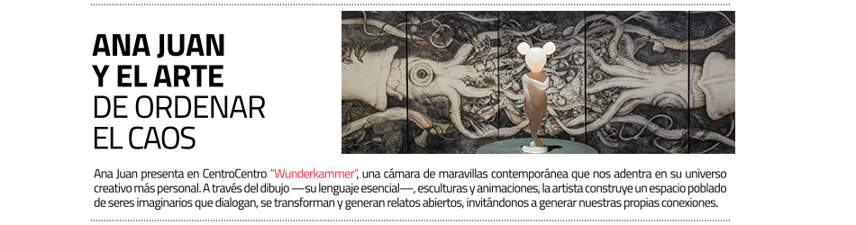 Exposición de Ana Juan en CentroCentro
