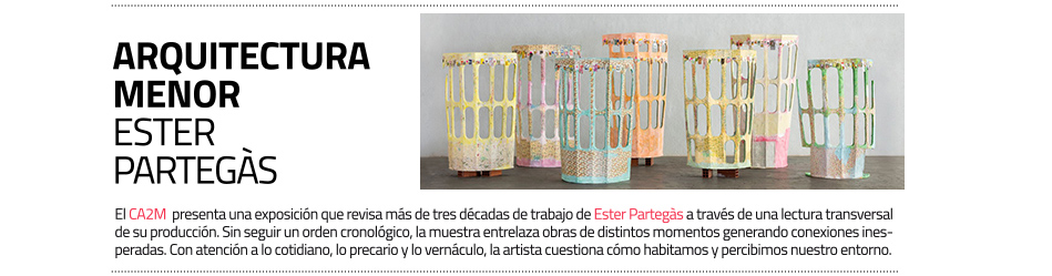 Ester Partegàs en el CA2M