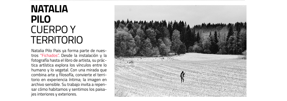 Natalia Pilo Pais. Fichados masdearte