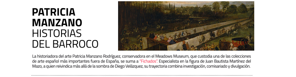 Patricia Manzano Rodríguez. Conservadora en el Meadows Museum.
