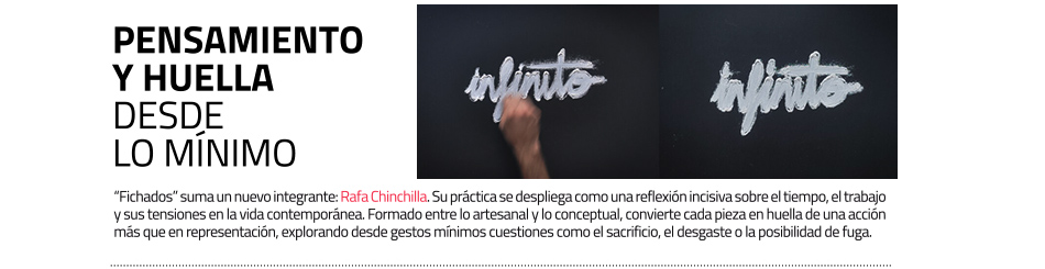 Rafa Chinchilla en Fichados masdearte