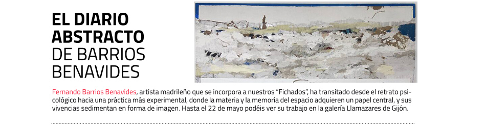 Fernando Barrios Benavides. Artista Fichados masdearte