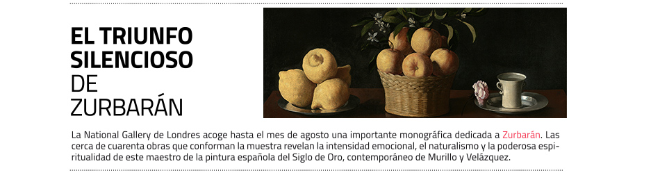 Exposición de Zurbarán en la National Gallery de Londres, 2026