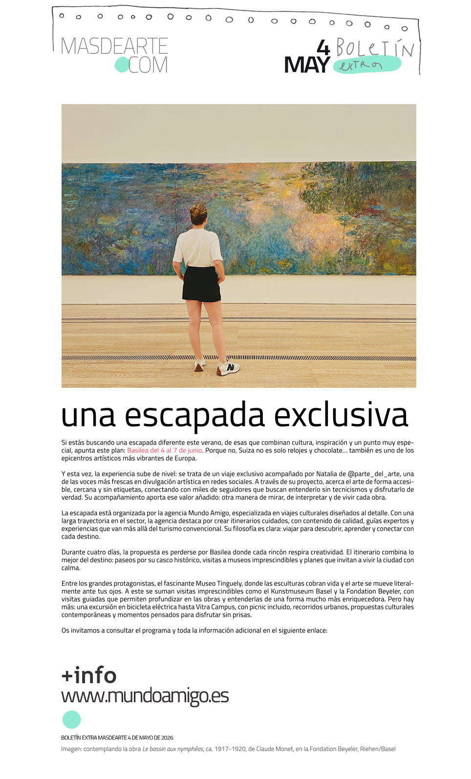 Extra masdearte: descubre Basilea con una escapada diferente