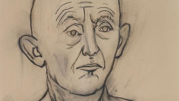 Pablo Picasso. Retrato de Daniel Kahnweiler, 1953. Colección Centre Pompidou, París. Sucesión Pablo Picasso. VEGAP Madrid, 2022