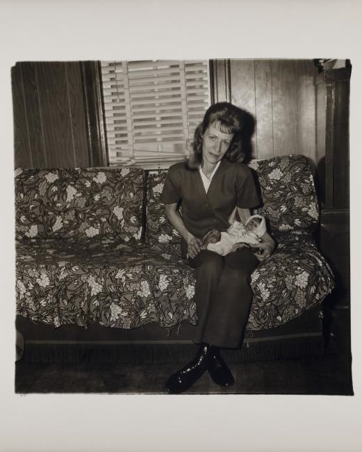 Diane Arbus. A woman with her baby monkey, N.J. 1971, 1971. © The Estate of Diane Arbus