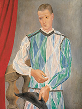 Pablo Picasso. Arlequín, 1917. Museu Picasso
