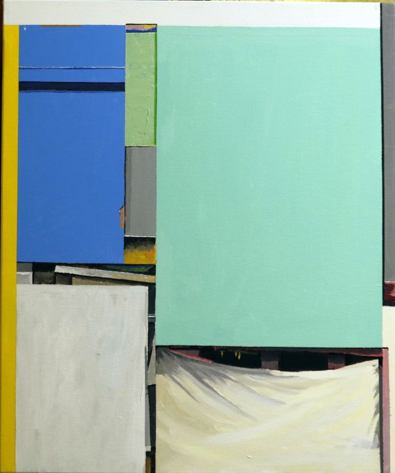 Bernabé Gilabert Serie Collage, 2024. Cortesia Marquesa Gallery