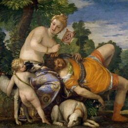 Veronés. Venus y Adonis, hacia 1580. Museo Nacional del Prado