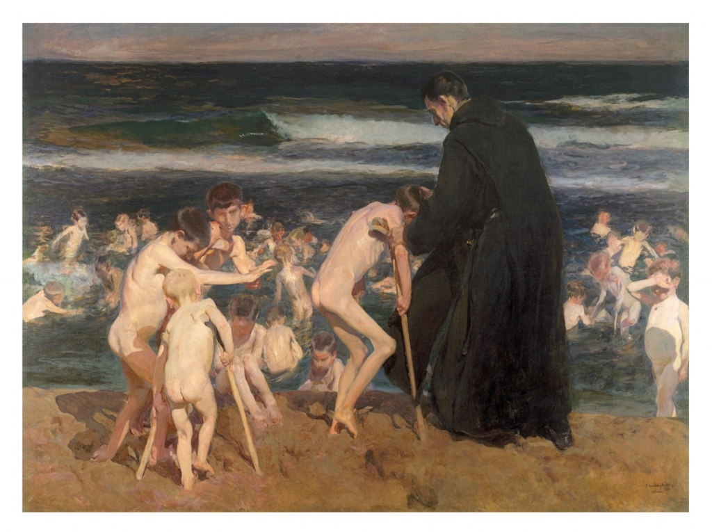 Joaquín Sorolla. Triste herencia, 1899