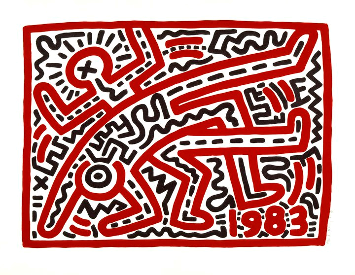 Keith Haring. Untitled, 1983. © Keith Haring Foundation