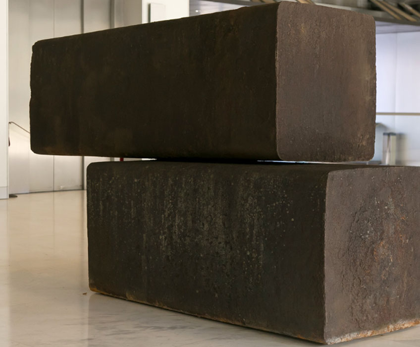 Richard Serra. Bilbao, 1983. Museo de Bellas Artes de Bilbao