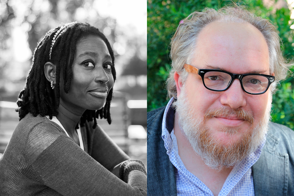 Helen Oyeyemi y Mathias Énard , en Escribir el Prado 2025