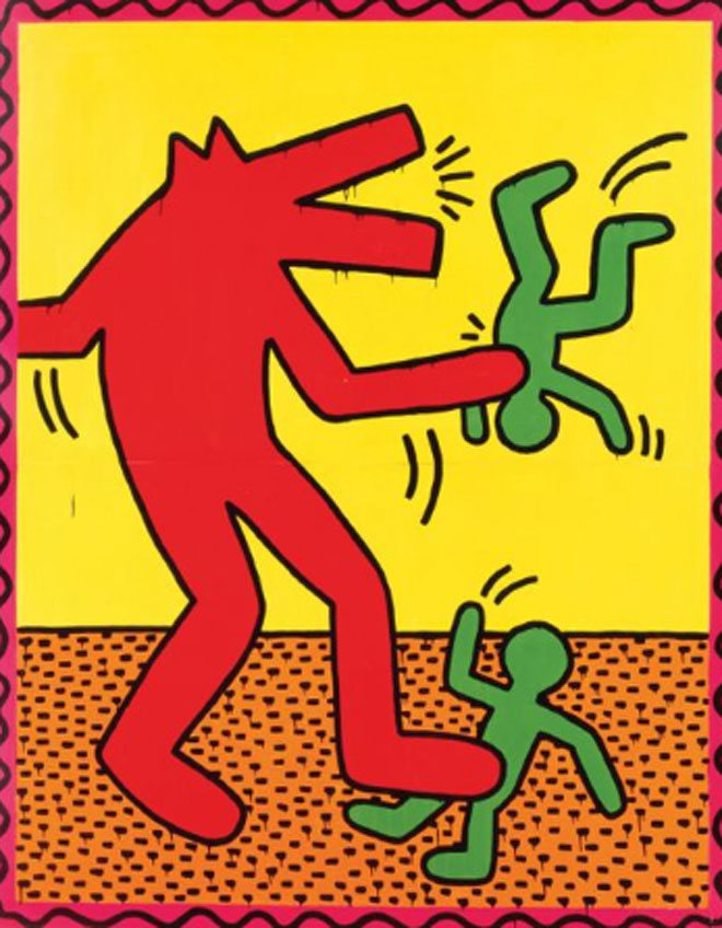 Keith Haring. Untitled, 1982 © Keith Haring Foundation