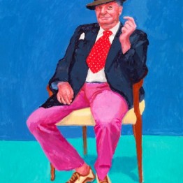 David Hockney. Barry Humphries, 26th, 27th, 28th March 2015, 2015. © David Hockney
