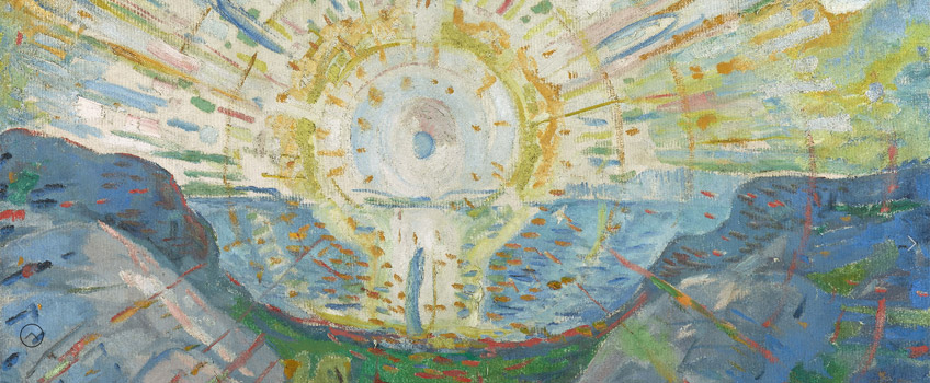 Munch. The sun, 1912