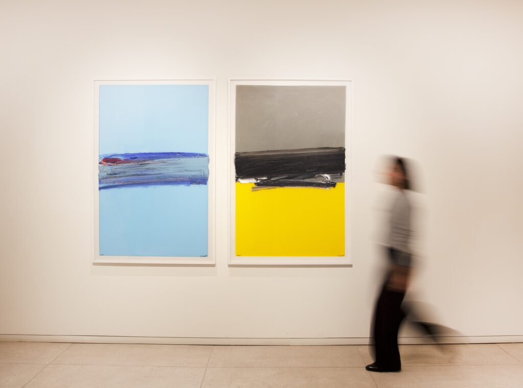 Rafael Canogar en Light. Opera Gallery