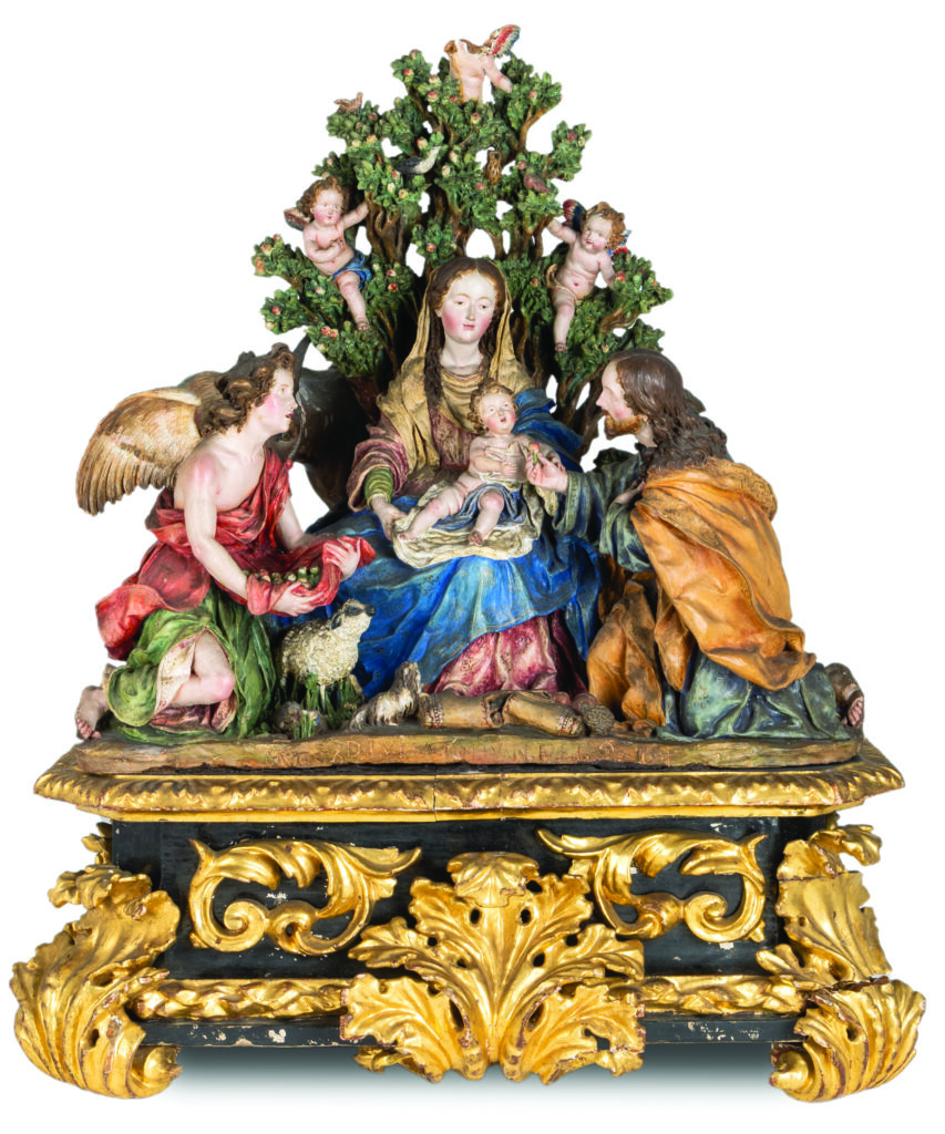 Luisa Roldán. Descanso en la huida a Egipto, 1691. Museo Nacional del Prado