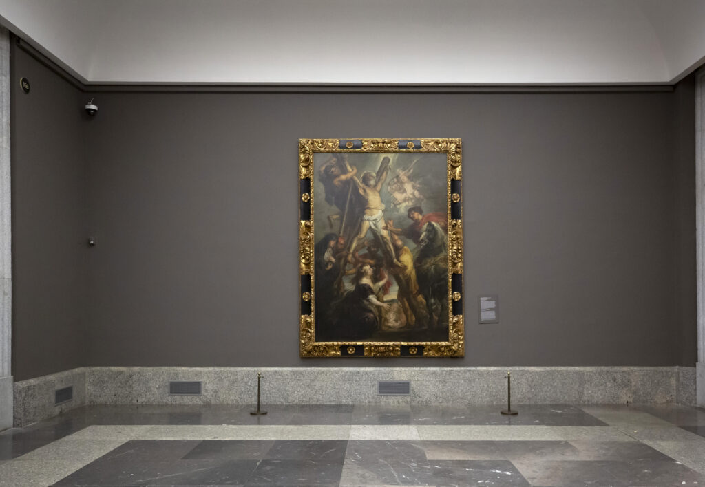 El martirio de San Andrés de Rubens en la sala 16B del Museo Nacional del Prado. Foto © Museo Nacional del Prado.