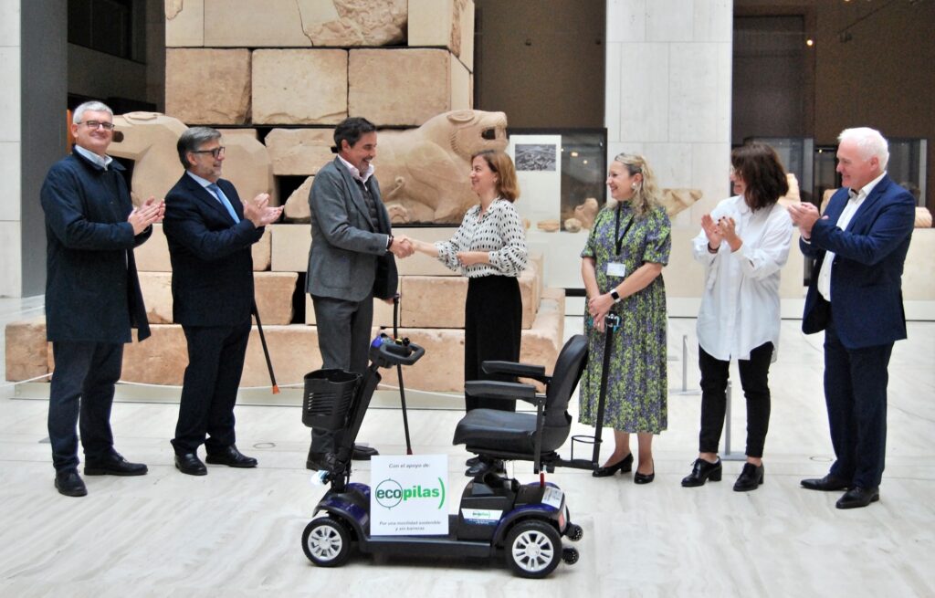 El Museo Arqueológico Nacional, el Museo Nacional de Antropología y el Museo del Traje avanzan en la accesibilidad de sus salas con vehículos motorizados
