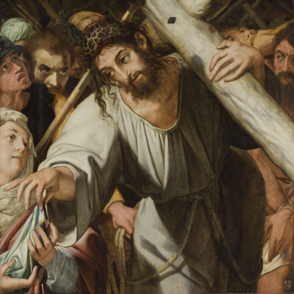 Pedro de Campaña. Cristo camino del Calvario, 1550-1555. Museo Nacional del Prado