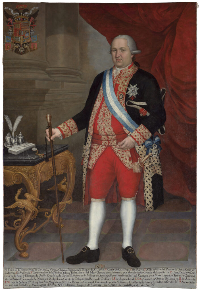 Pedro José Díaz. Don Fermín Francisco de Carvajal-Vargas y Sotomayor. Museo Nacional del Prado Depósito de la Colección Fundación Don Álvaro de Bazán, Madrid