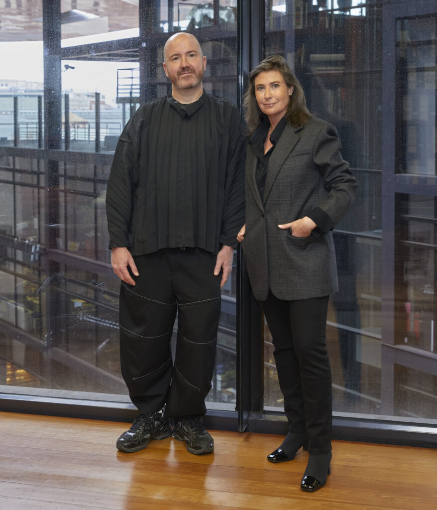 Manuel Segade, director del Museo Reina Sofía, y Sandra Guimarães, directora del Museo Helga de Alvear. Foto: Archivo fotográfico del Museo Reina Sofía