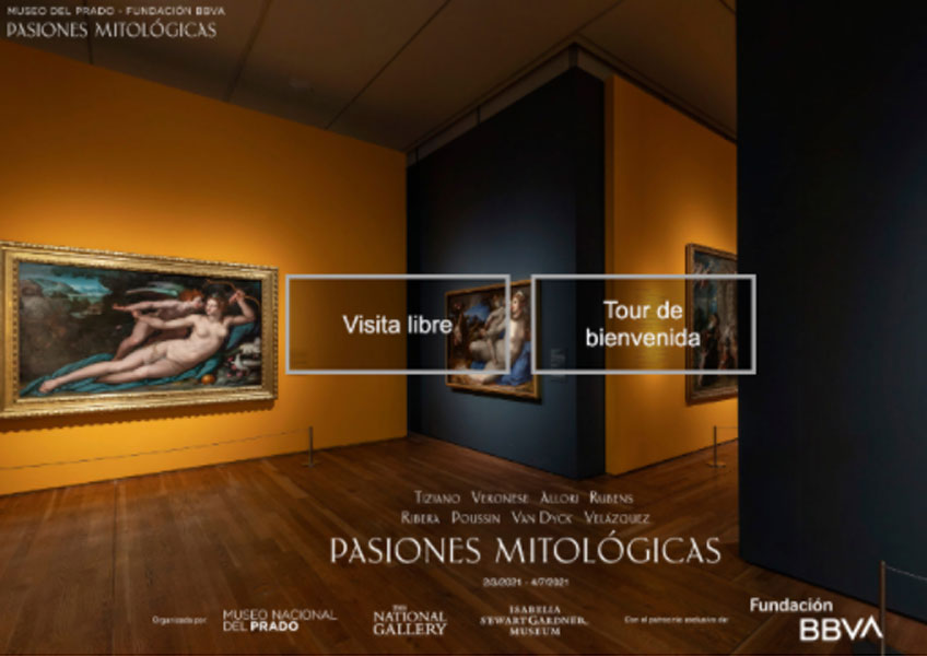 El Museo del Prado presenta su primera visita virtual, de la muestra "Pasiones mitológicas"