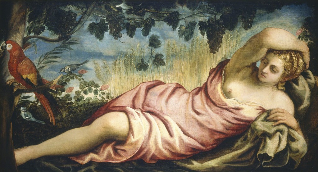 Jacopo Tintoretto. Verano, hacia 1555. National Gallery of Art, Washington