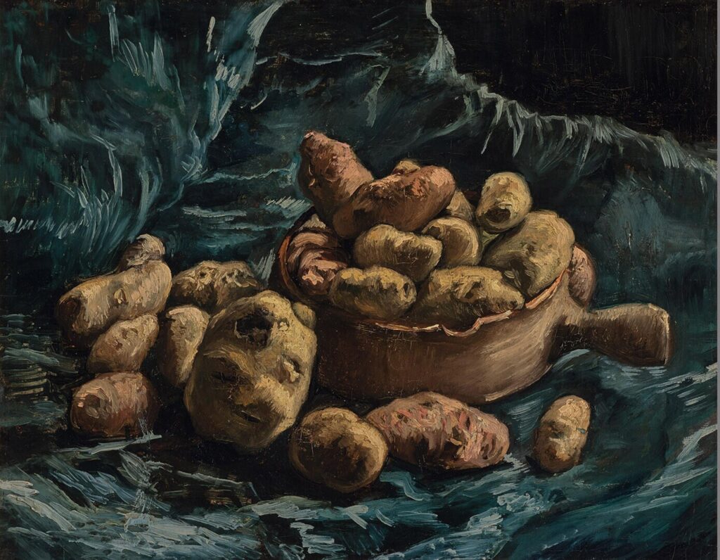 Van Gogh. Naturaleza muerta con patatas, 1886-1887. Museo Boijmans Van Beuningen