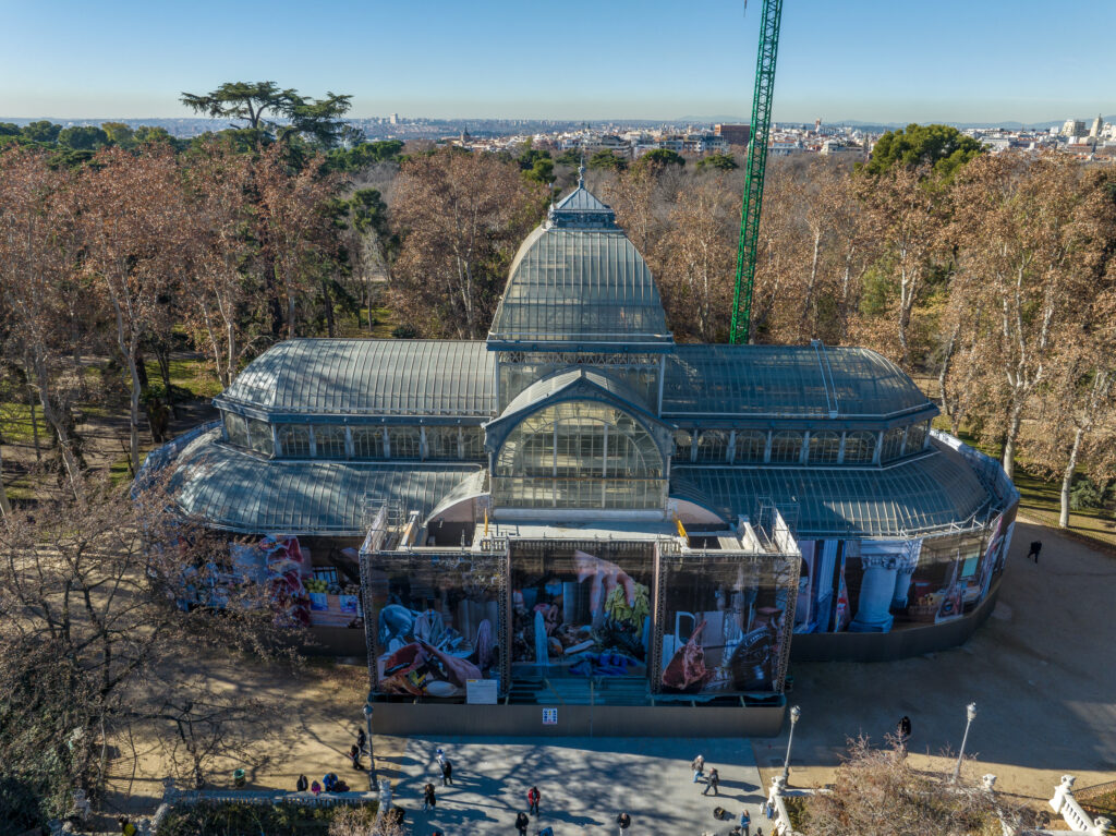 Miguel Ángel Tornero. Gran Friso. Palacio de Cristal, Museo Reina Sofía