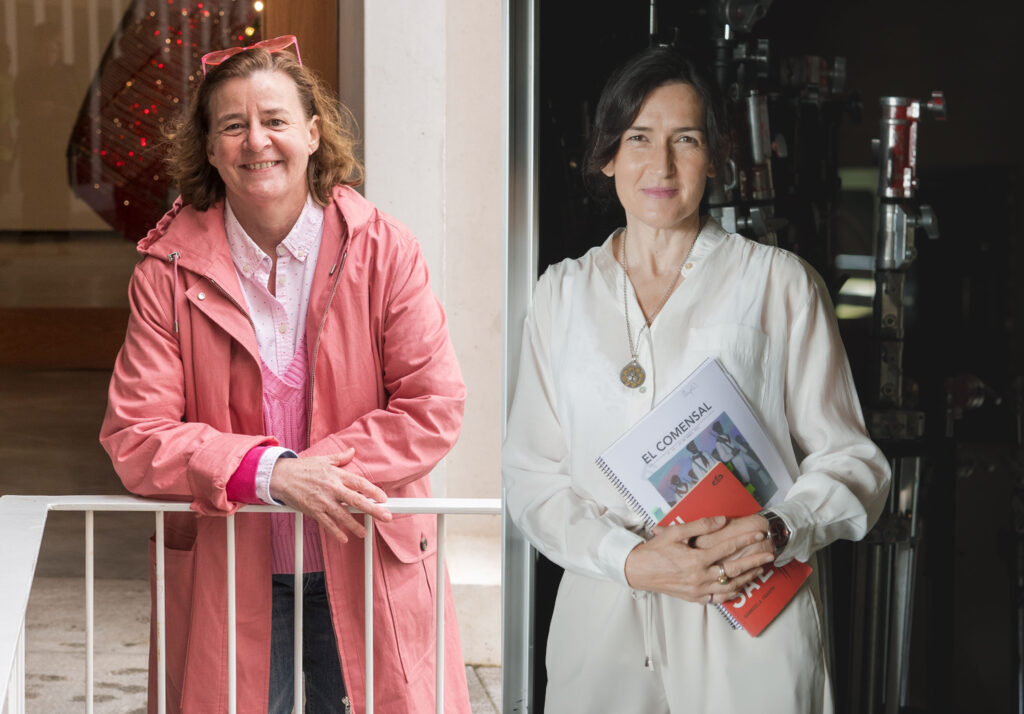 Patricia de Alvear (izquierda). Foto: Luis Asín | Ángeles González-Sinde (derecha). Foto: Mikel Larrea