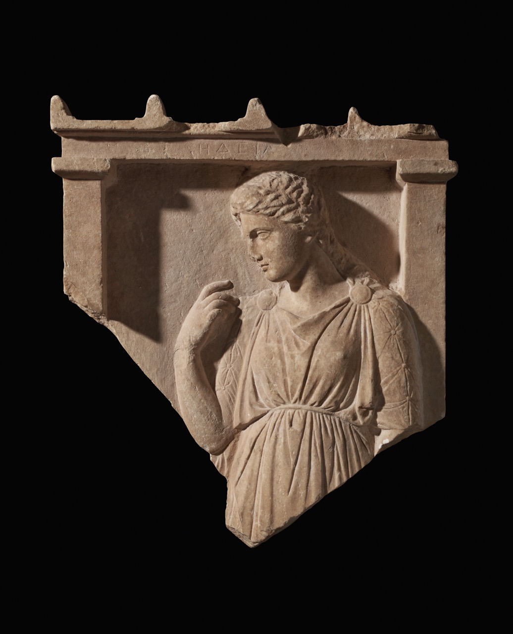 Estela ático-griega de Medeia. TEFAF Maastricht 2026