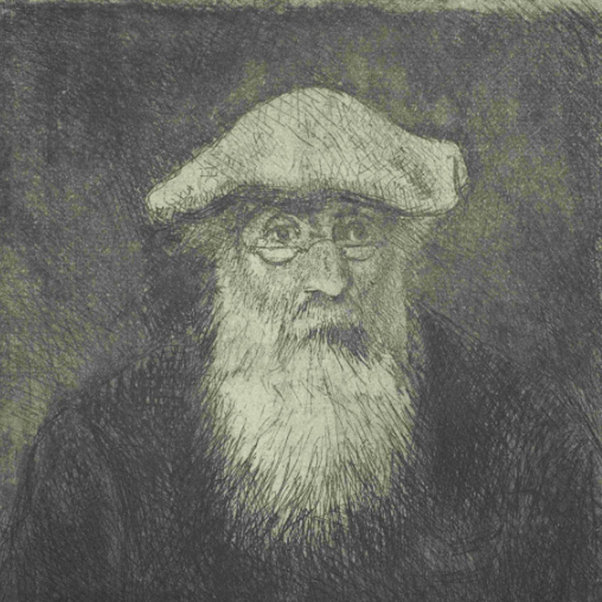 Camille Pissarro. Camille Pissarro, a Self Portrait, 1890-1891. Van Gogh Museum, Amsterdam