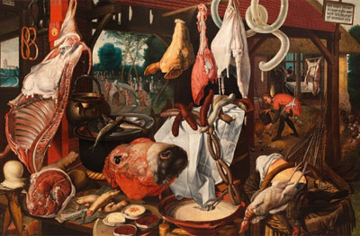 Pieter Aertsen. La carnicería, 1551–1555