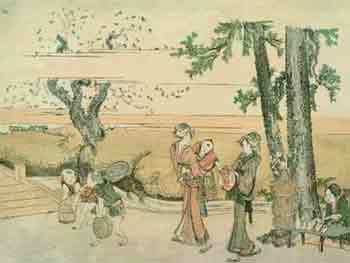 Hokusai. Ôji, hacia 1801-1804