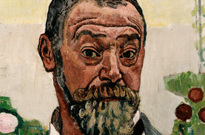 Ferdinand Hodler. Selbstbildnis (Detalle), 1914