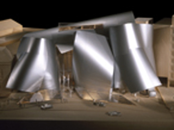 Corcoran Gallery of Art. Gehry Partners, LLP. Washington, DC, EE.UU., FASE DE DISEÑO: 1999-2003 (en espera), Maqueta del diseño final, 2005 © Gehry Partners, LLP