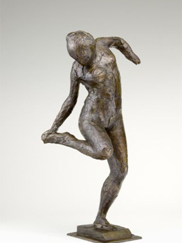 Edgar Degas. Bailarina mirando la planta de su pie derecho (Bronce número 67)