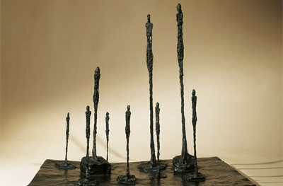Alberto Giacometti. El claro, 1950. Colección particular. Alberto Giacometti Estate. VEGAP, 2013
