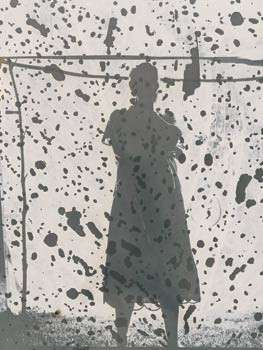 Emmet Gowin. Edith en Panamá: depredación de la hoja, 2005. © Emmet Gowin, cortesía Pace/MacGill Gallery, New York
