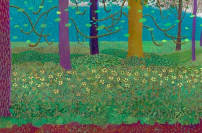 David Hockney. Under the Trees, 2010-2011