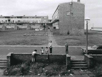 Chris Killip. Housing Estate on May 5th, North Shields, Tyneside, 1981-2010