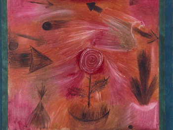 Paul Klee. Viento de la rosa, 1922