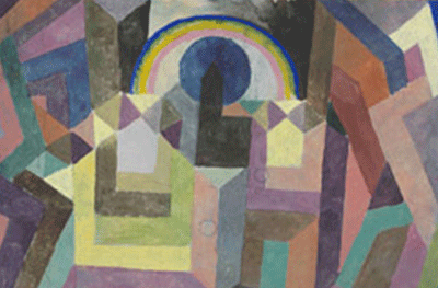 Paul Klee. Con el viento, 1917