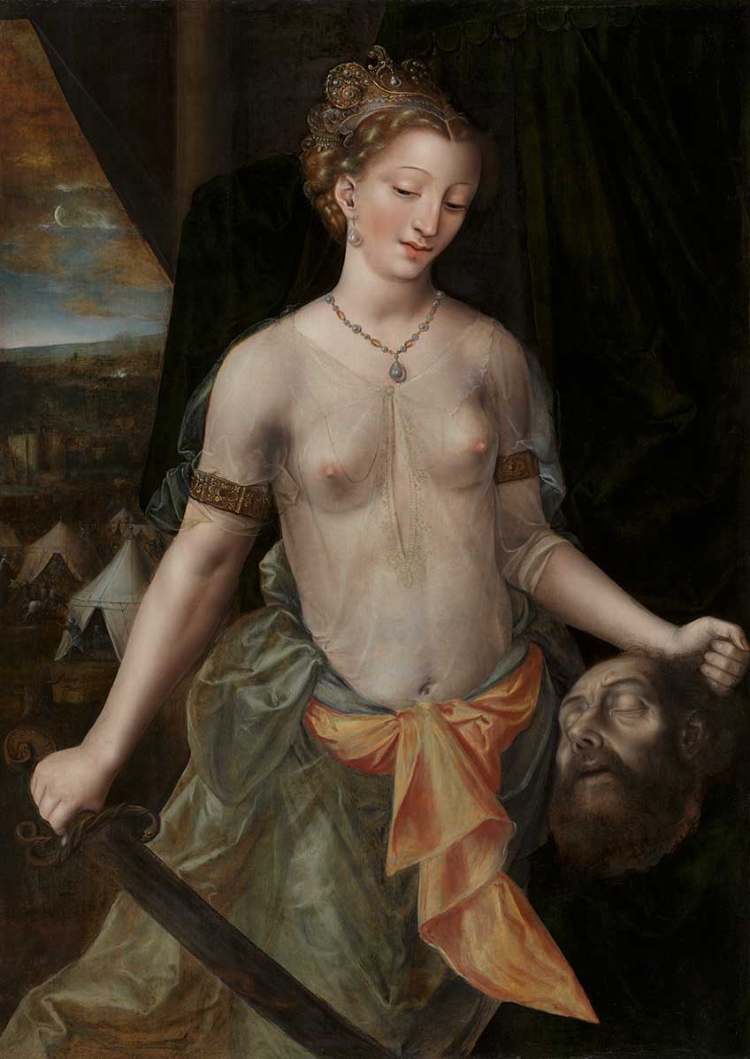 Jan Massys. Judith. Museo Real de Bellas Artes de Amberes KMSKA