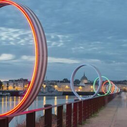 Daniel Buren & Patrick Bouchain. Les Anneaux. Nantes