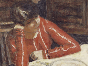Pierre Bonnard. La blusa roja, 1925. RMN-GP, Musée d´ Orsay
