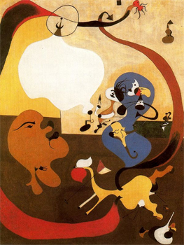 Joan Miró. Dutch Interior, 1928. Peggy Guggenheim Collection, Venice, Succesió Miró, c/o Pictoright Amsterdam 2010