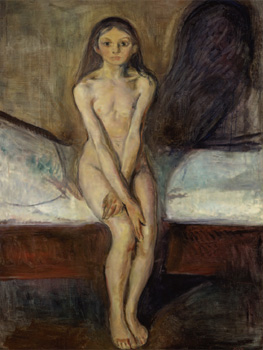 Edvard Munch. Puberté, 1894-1895